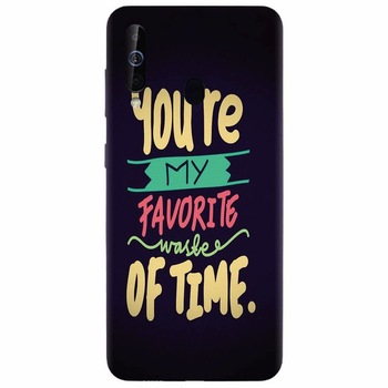 Husa silicon pentru Samsung Galaxy M30, My Favorite Waste Of Time Husa silicon pentru Samsung Galaxy M30, My Favorite Waste Of Time