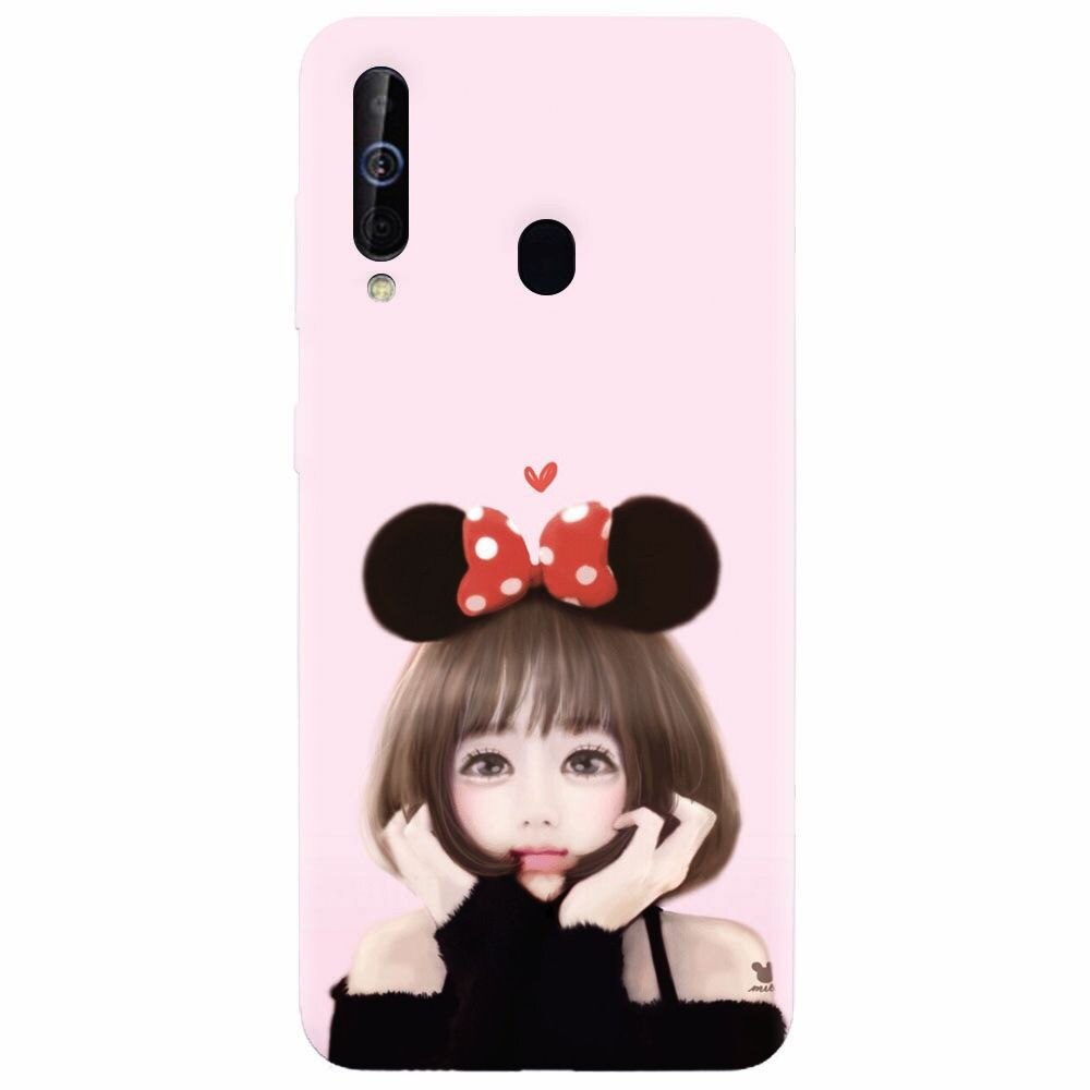 Husa silicon pentru Samsung Galaxy M30, Girly 002