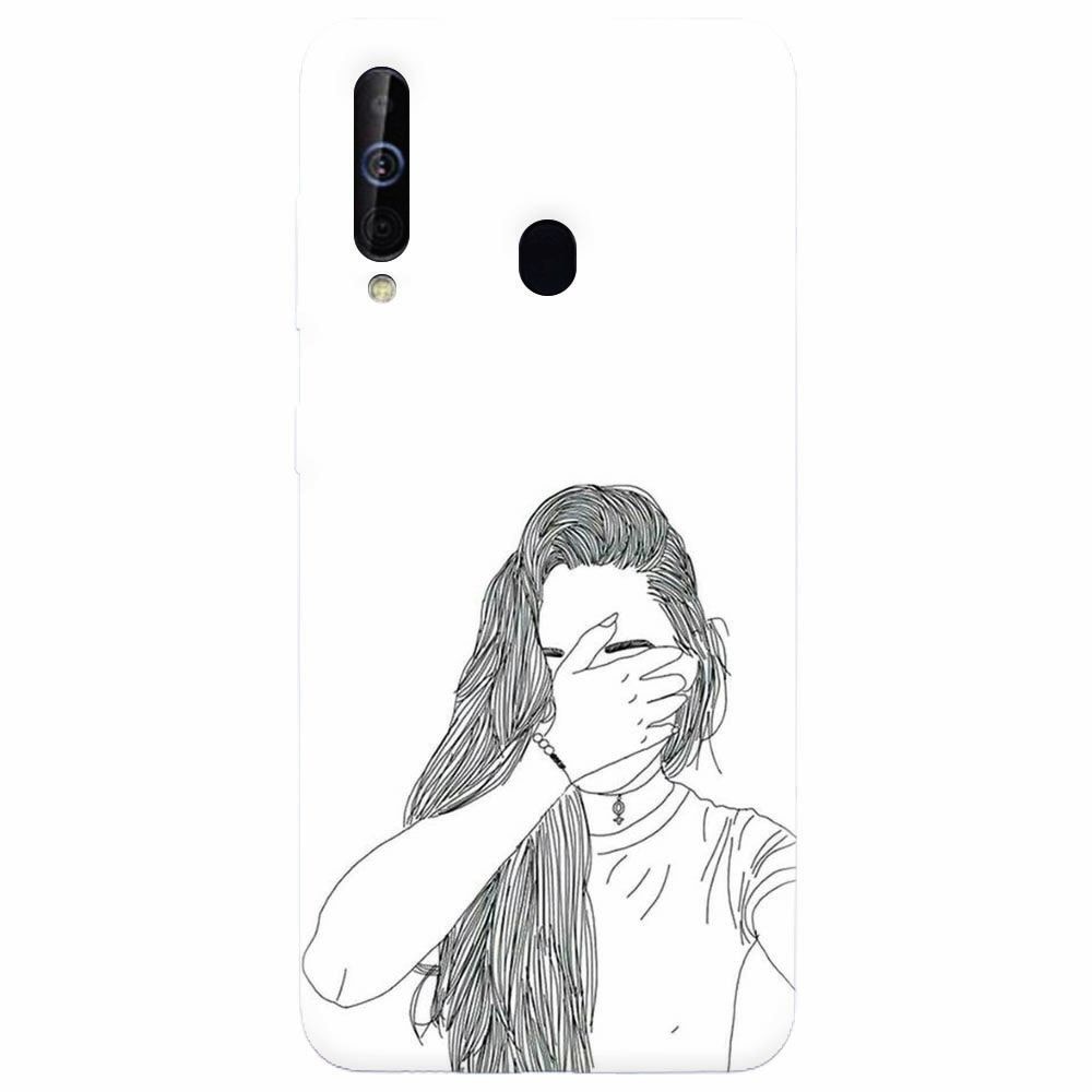 Husa silicon pentru Samsung Galaxy A60, Dont Look