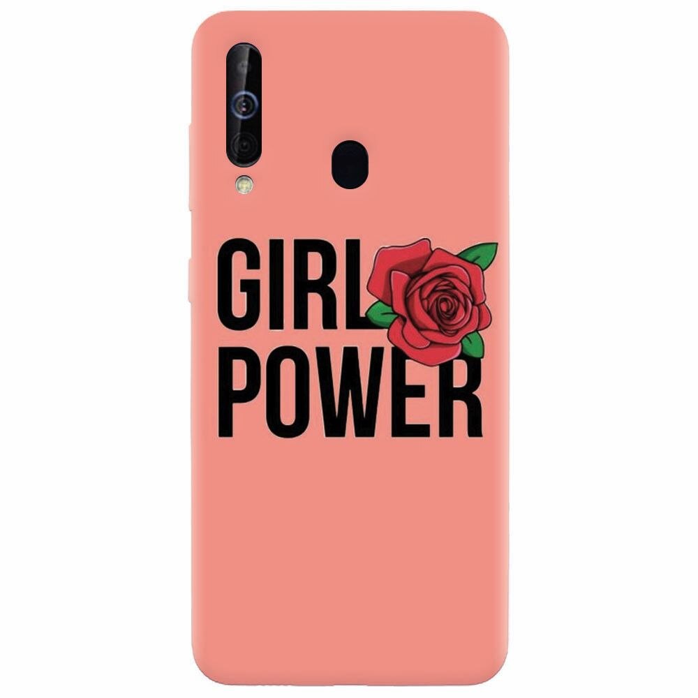 Husa silicon pentru Samsung Galaxy A60, Girl Power 2