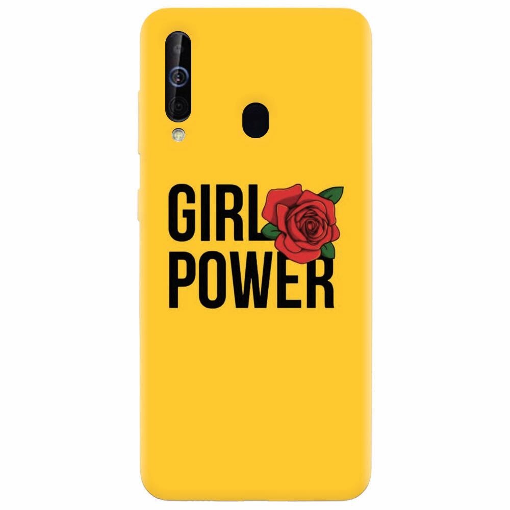 Husa silicon pentru Samsung Galaxy M30, Girl Power