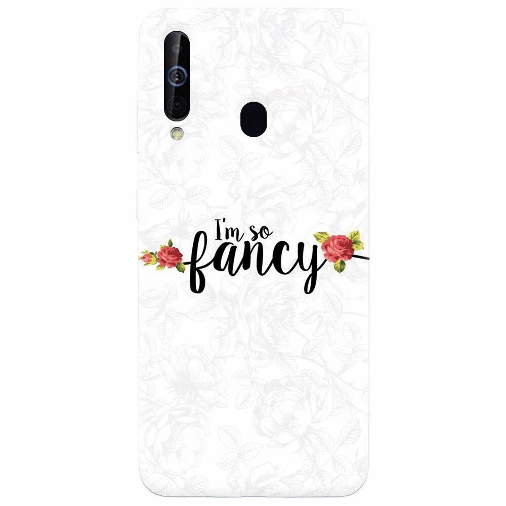 Husa silicon pentru Samsung Galaxy M30, Im So Fancy Floral