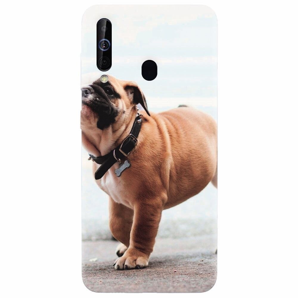 Husa silicon pentru Samsung Galaxy M30, Little Dog Puppy Animal