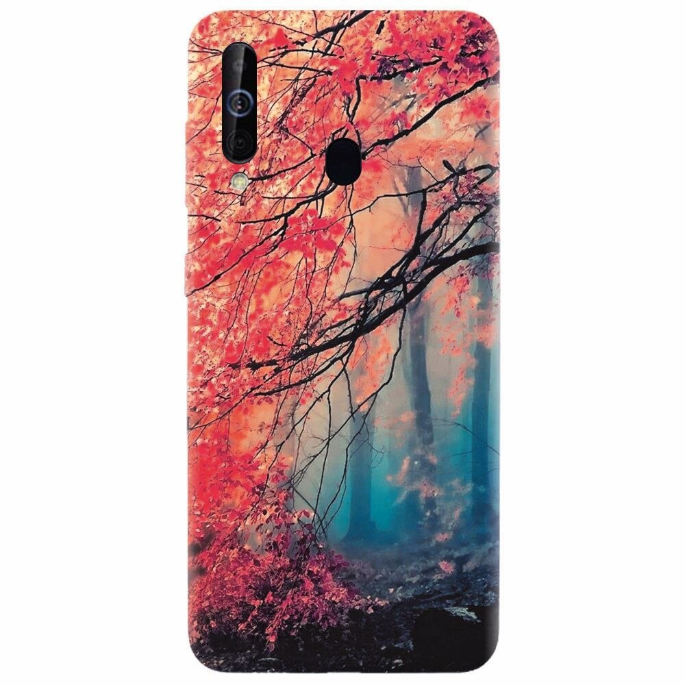 Husa silicon pentru Samsung Galaxy M30, Morning Fog Inest Nature