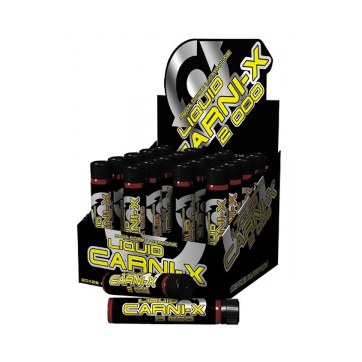 l-carnitina fiole 2000 Liquid Carni-X 2000, 20 fiole, Scitec Qnt