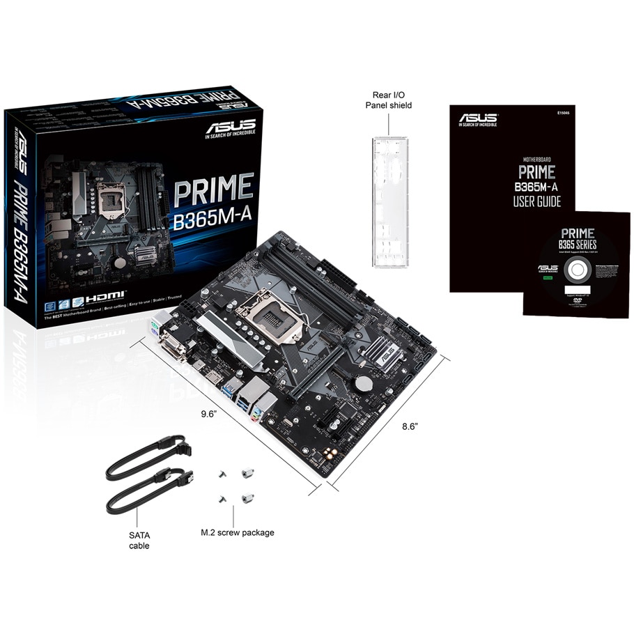 Placa de baza ASUS PRIME B365M-A, Socket 1151 - eMAG.ro