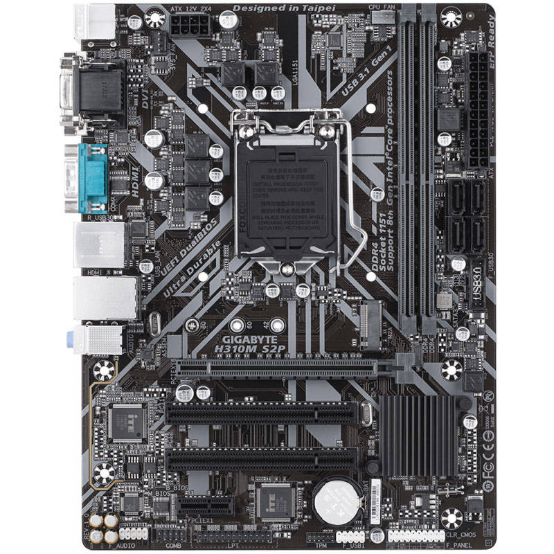 Placa de baza Gigabyte H310M S2P Intel LGA1151 mATX