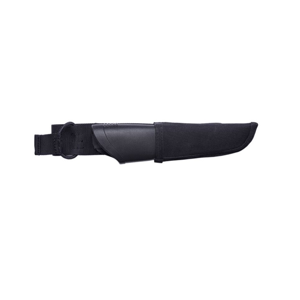 Teaca Tactical Black, sistem Molle pentru cutit Morakniv Bushcraft