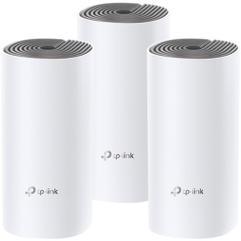 Sistem Wi-Fi Mesh TP-Link Deco E4 (3-pack) AC1200 cu acoperire completa pentru casa Sistem Wi-Fi Mesh TP-Link Deco E4 (3-pack) AC1200 cu acoperire completa pentru casa