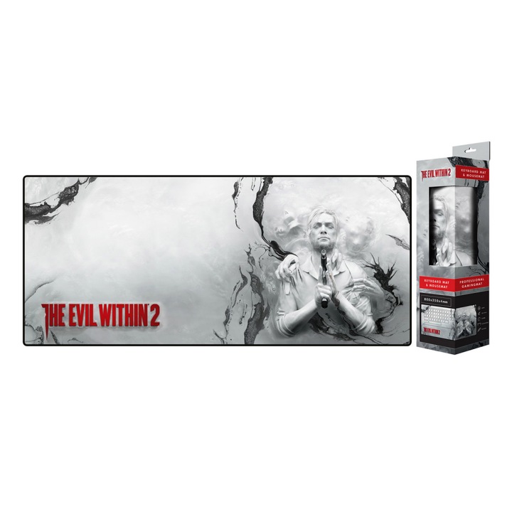 Mouse pad gaming GAYA Entertainment The Evil Within "Enter The Realm", Alb