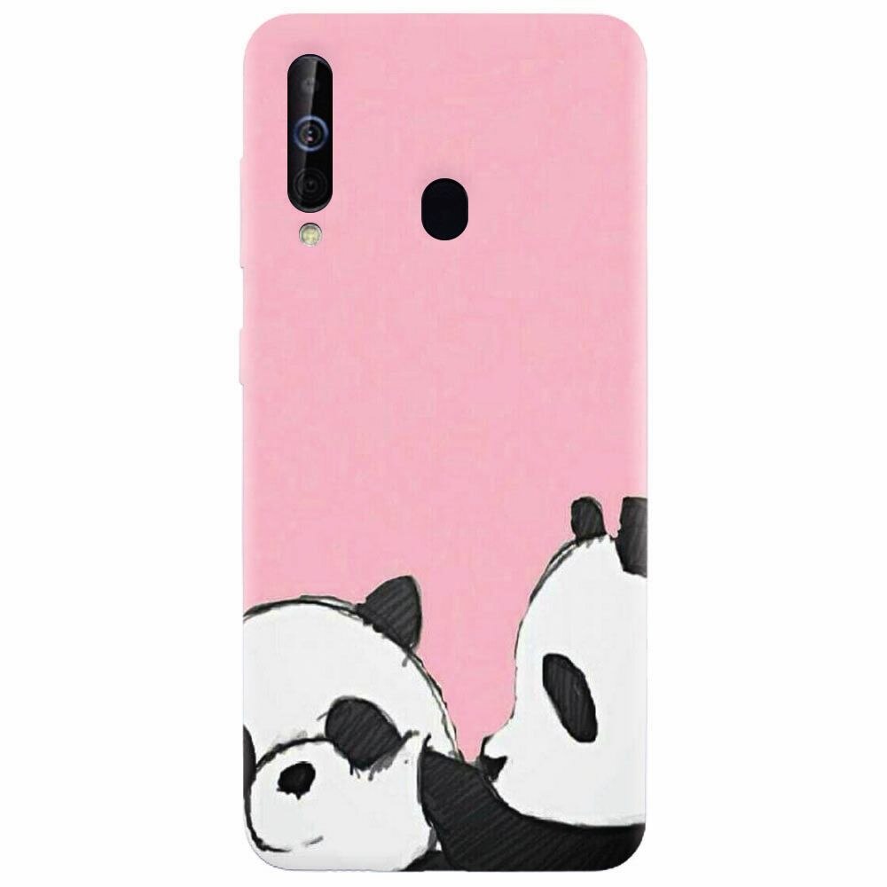 Husa silicon pentru Samsung Galaxy A60, Panda