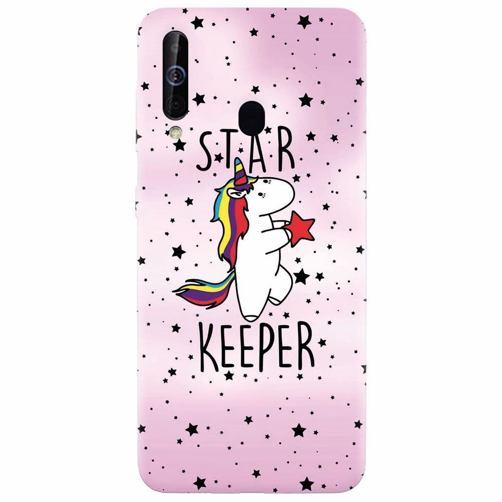 Husa silicon pentru Samsung Galaxy A60, Unicorn Star Keeper