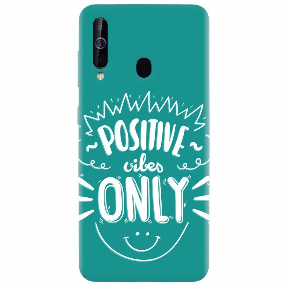 Husa silicon pentru Samsung Galaxy M30, Positive Vibes