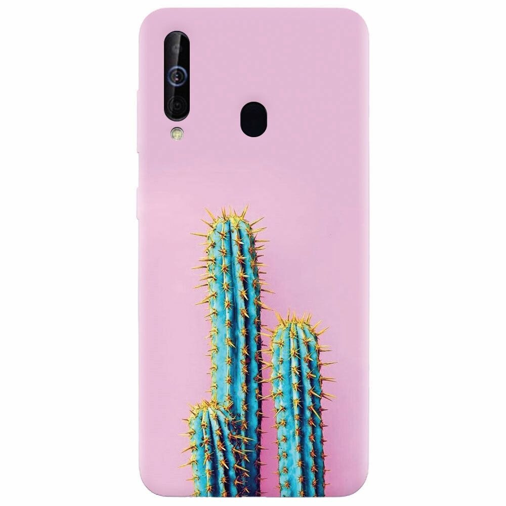 Husa silicon pentru Samsung Galaxy M30, Cactus 102