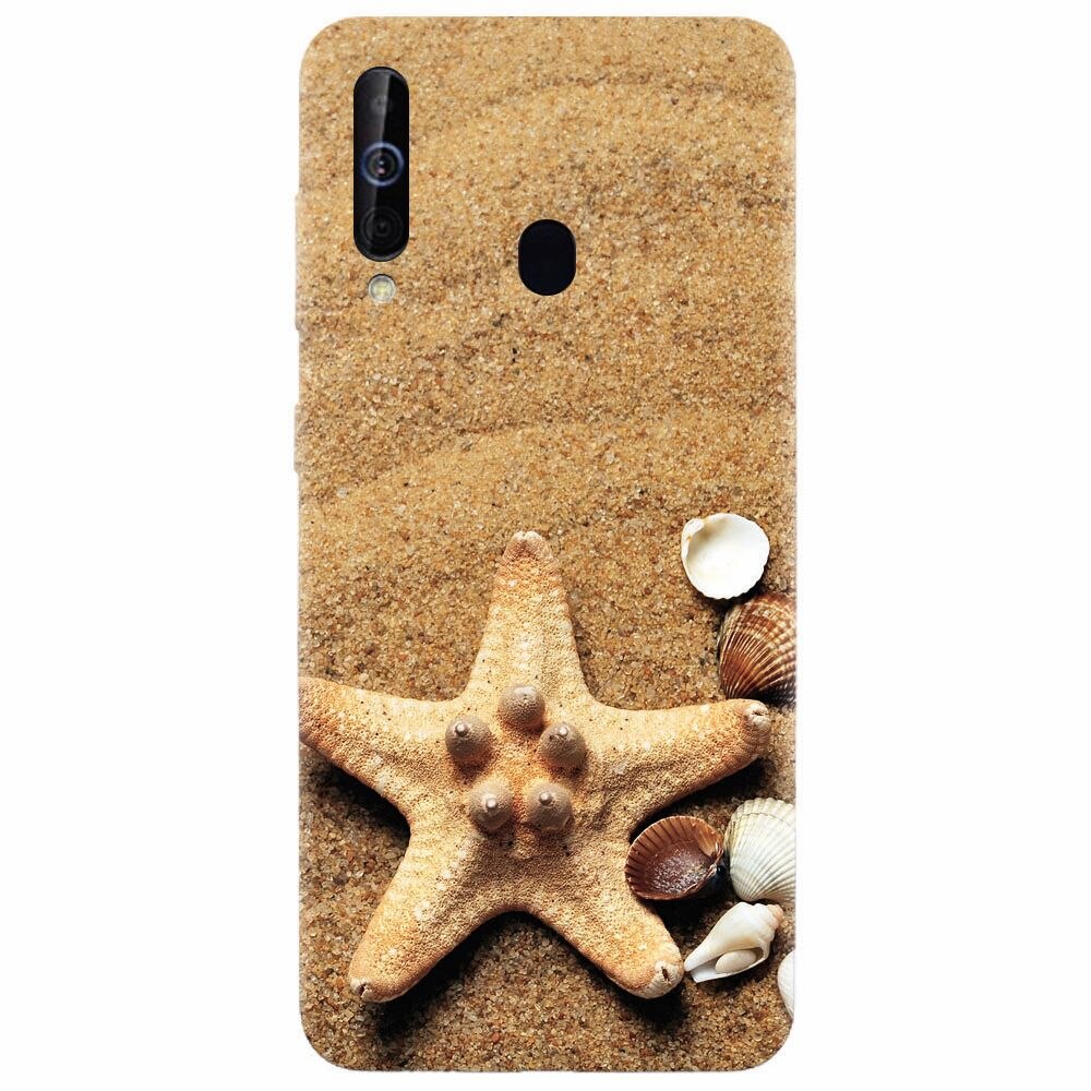 Husa silicon pentru Samsung Galaxy A60, Sea Shells