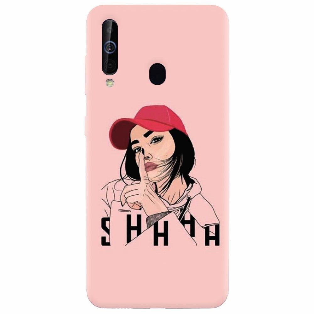 Husa silicon pentru Samsung Galaxy A60, Shhh