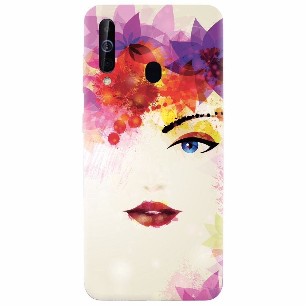 Husa silicon pentru Samsung Galaxy M30, Pretty Face