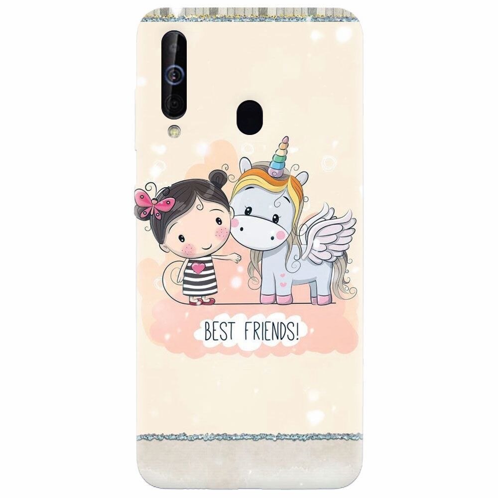 Husa silicon pentru Samsung Galaxy M30, Best Friends