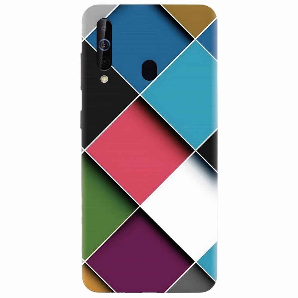 Husa silicon pentru Samsung Galaxy M30, Square