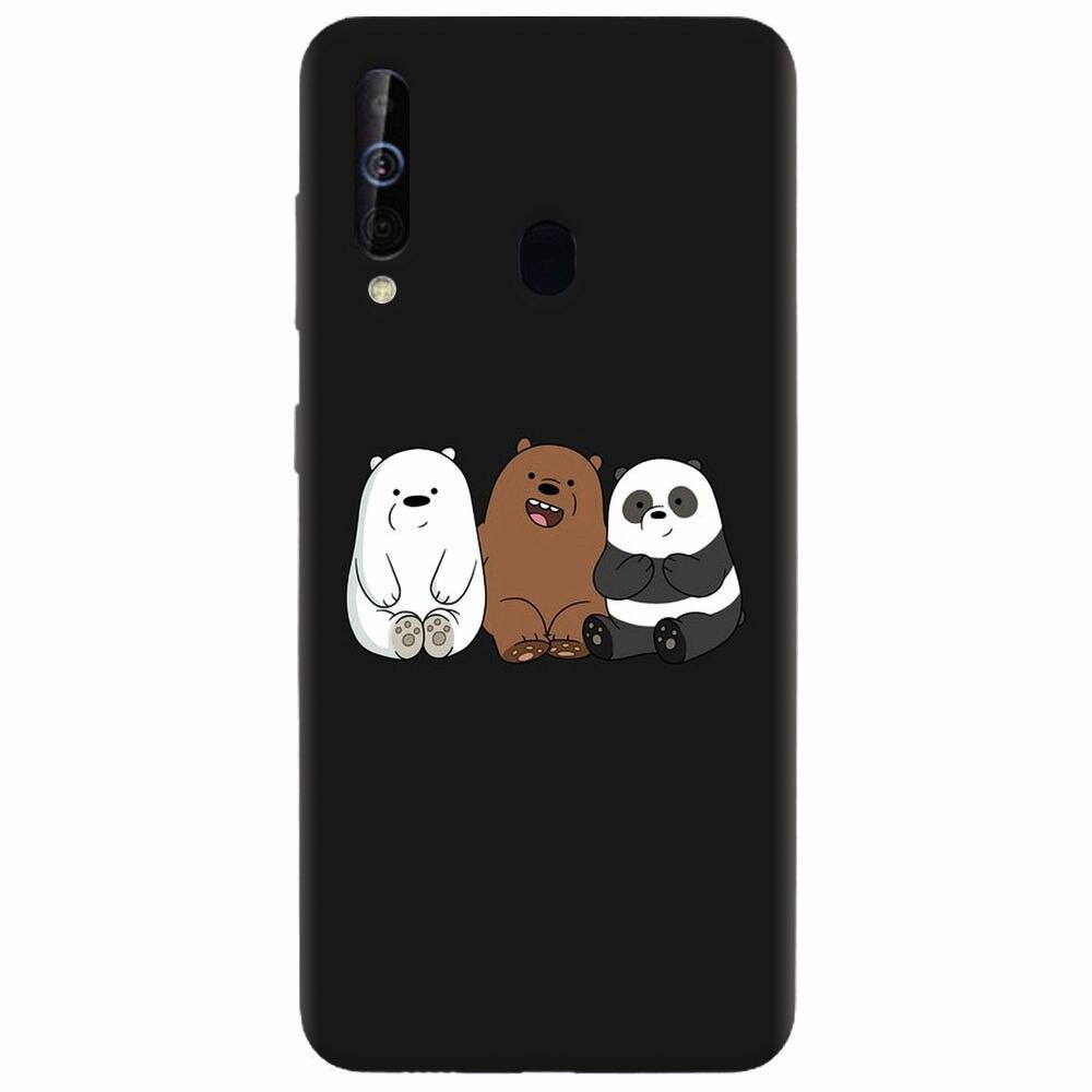 Husa silicon pentru Samsung Galaxy M30, Bears