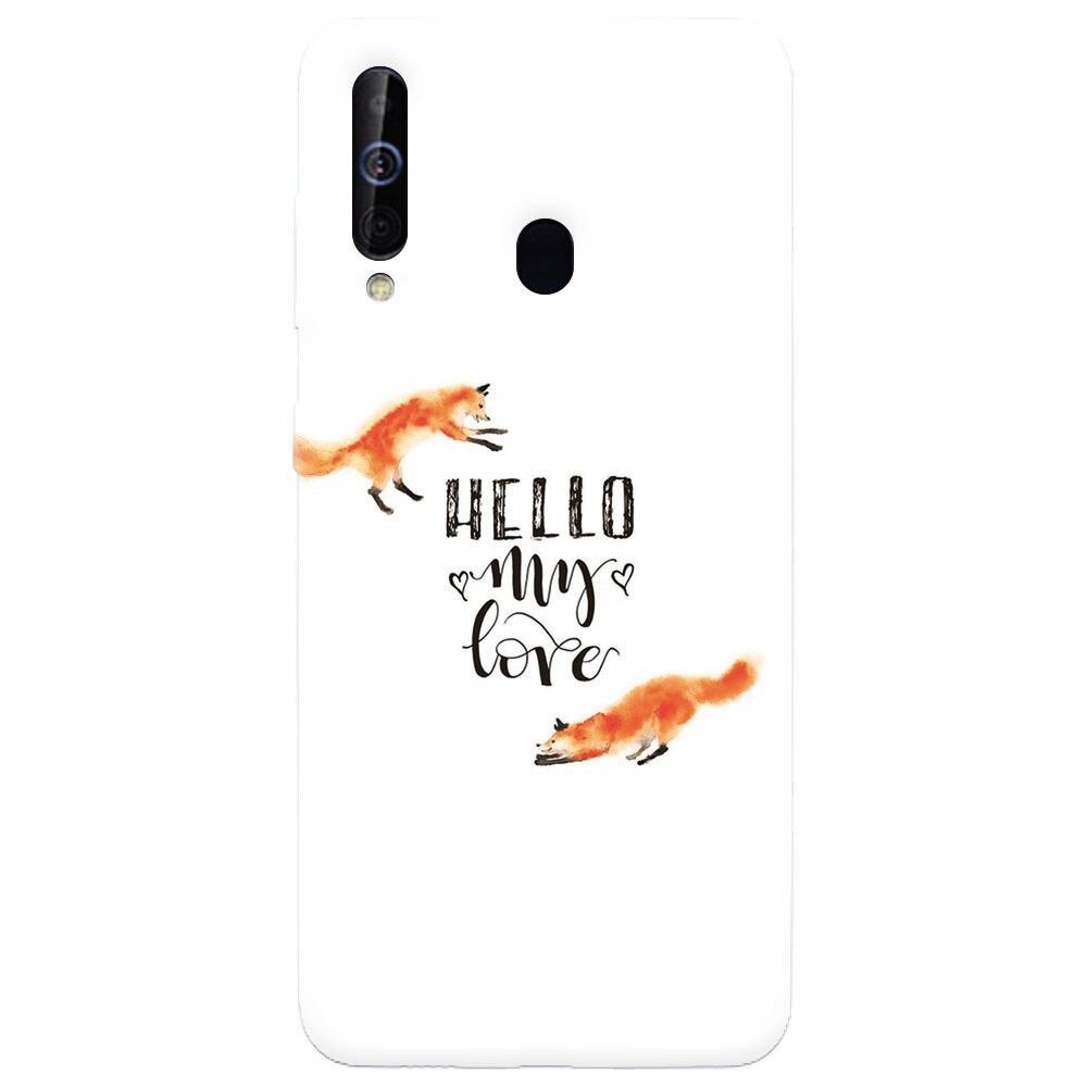 Husa silicon pentru Samsung Galaxy A60, Hello My Love
