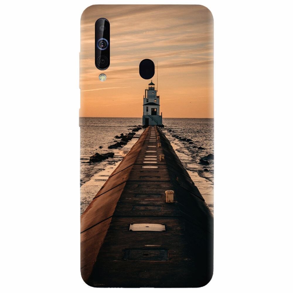 Husa silicon pentru Samsung Galaxy A60, Dawn Dusk