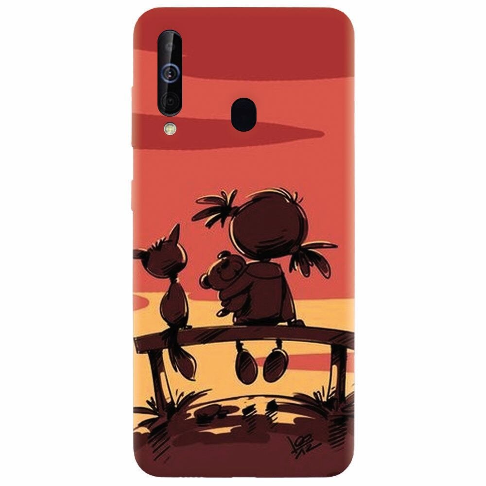 Husa silicon pentru Samsung Galaxy M30, Lovely Sunsets