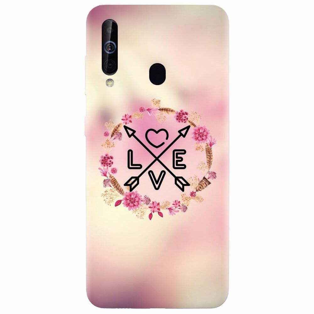 Husa silicon pentru Samsung Galaxy A60, Love Arrow