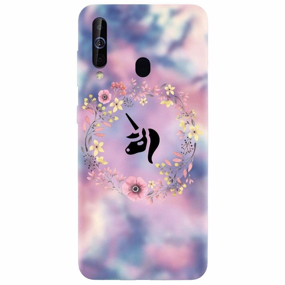 Husa silicon pentru Samsung Galaxy A60, Unicorn Icon