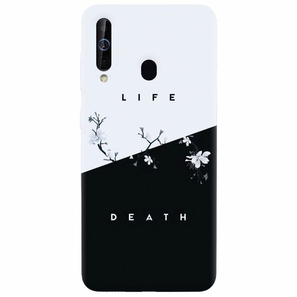 Husa silicon pentru Samsung Galaxy A60, Life Vs Death