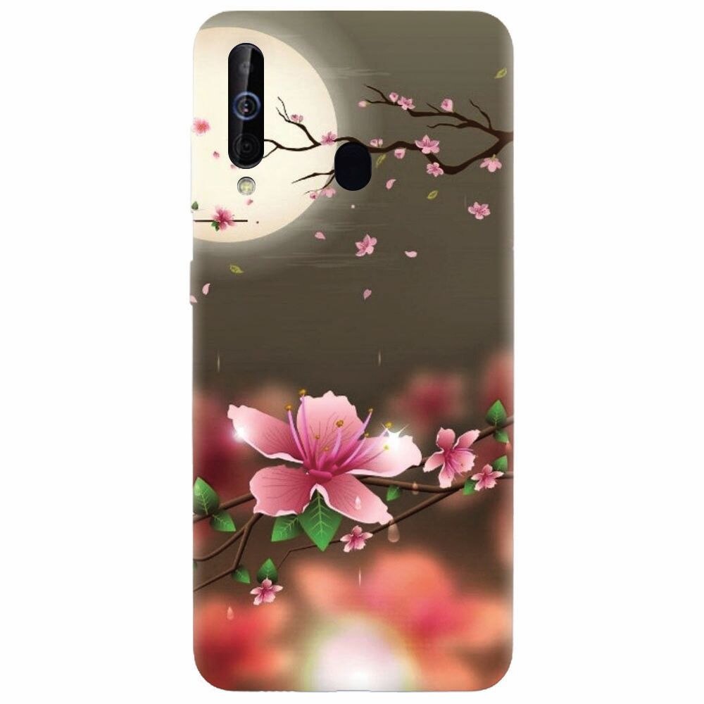 Husa silicon pentru Samsung Galaxy A60, Flowers 101