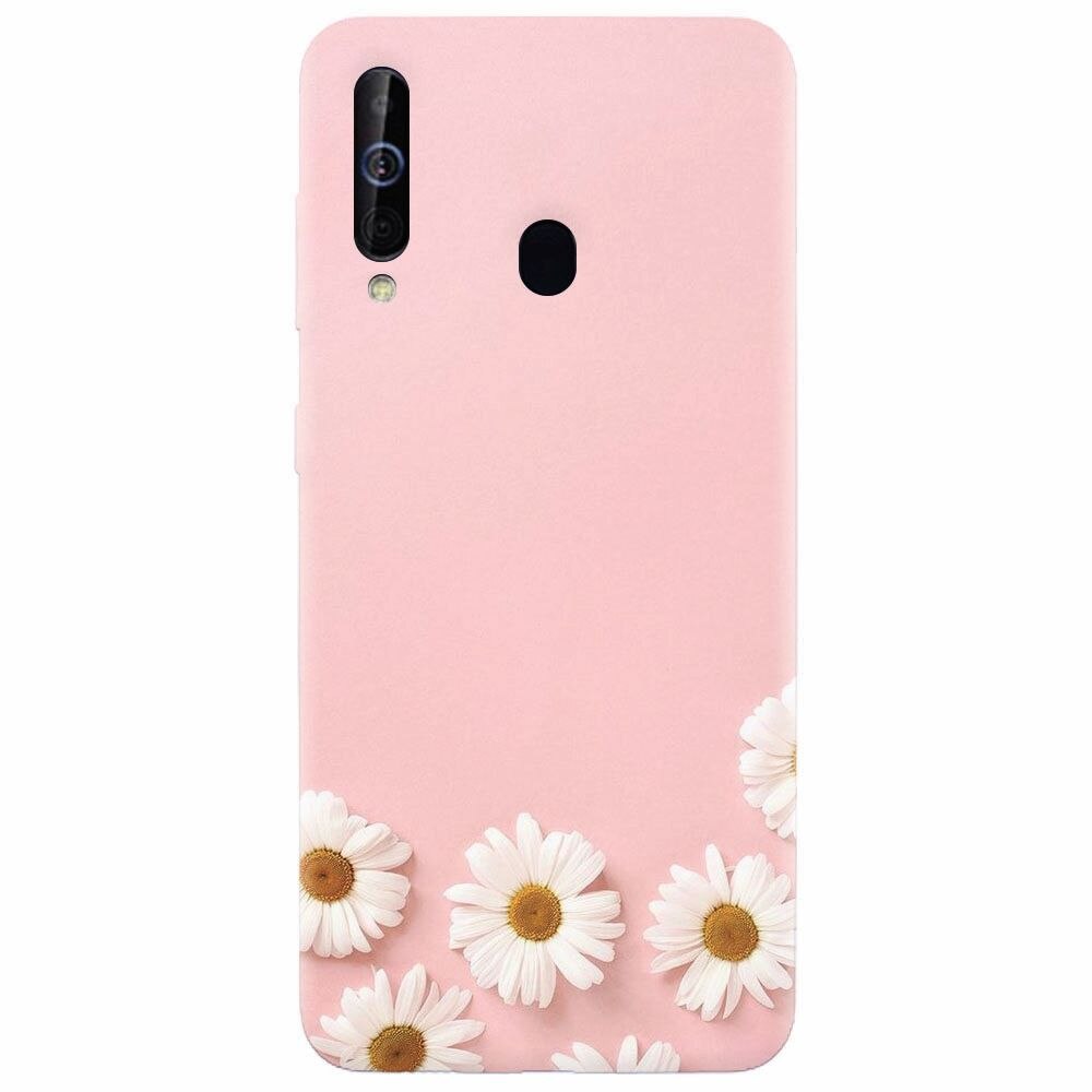 Husa silicon pentru Samsung Galaxy A60, Pink 101