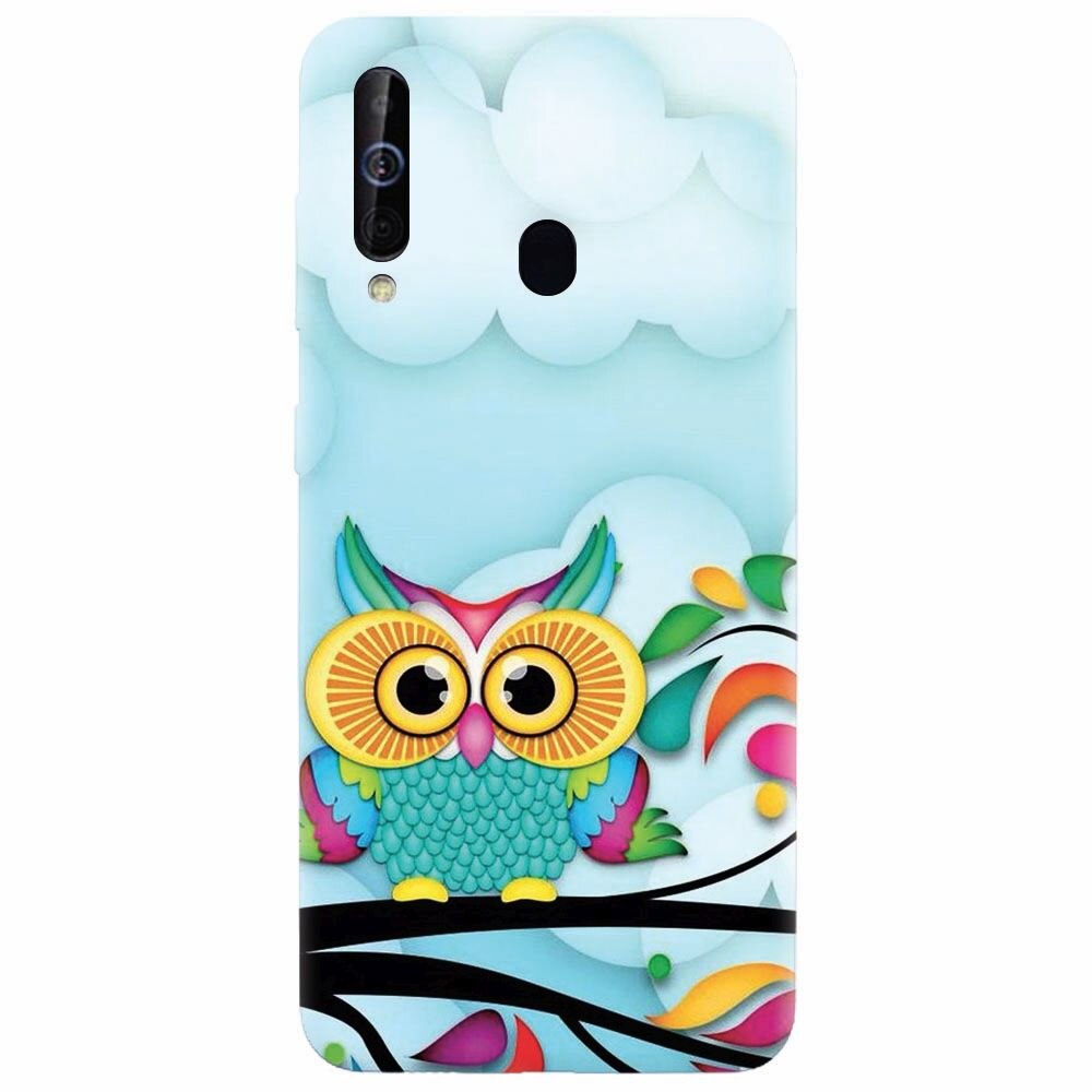 Husa silicon pentru Samsung Galaxy M30, Owl 102