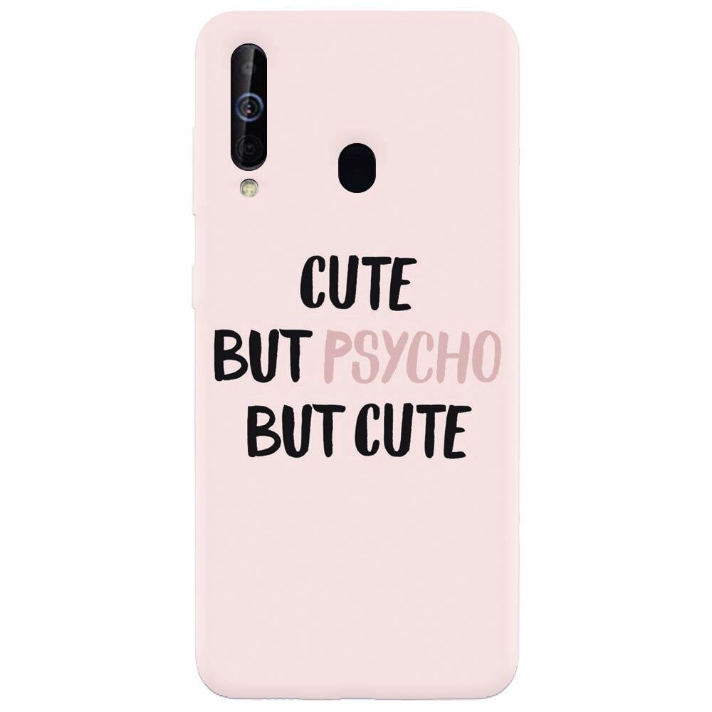 Husa silicon pentru Samsung Galaxy M30, Cute But Psycho