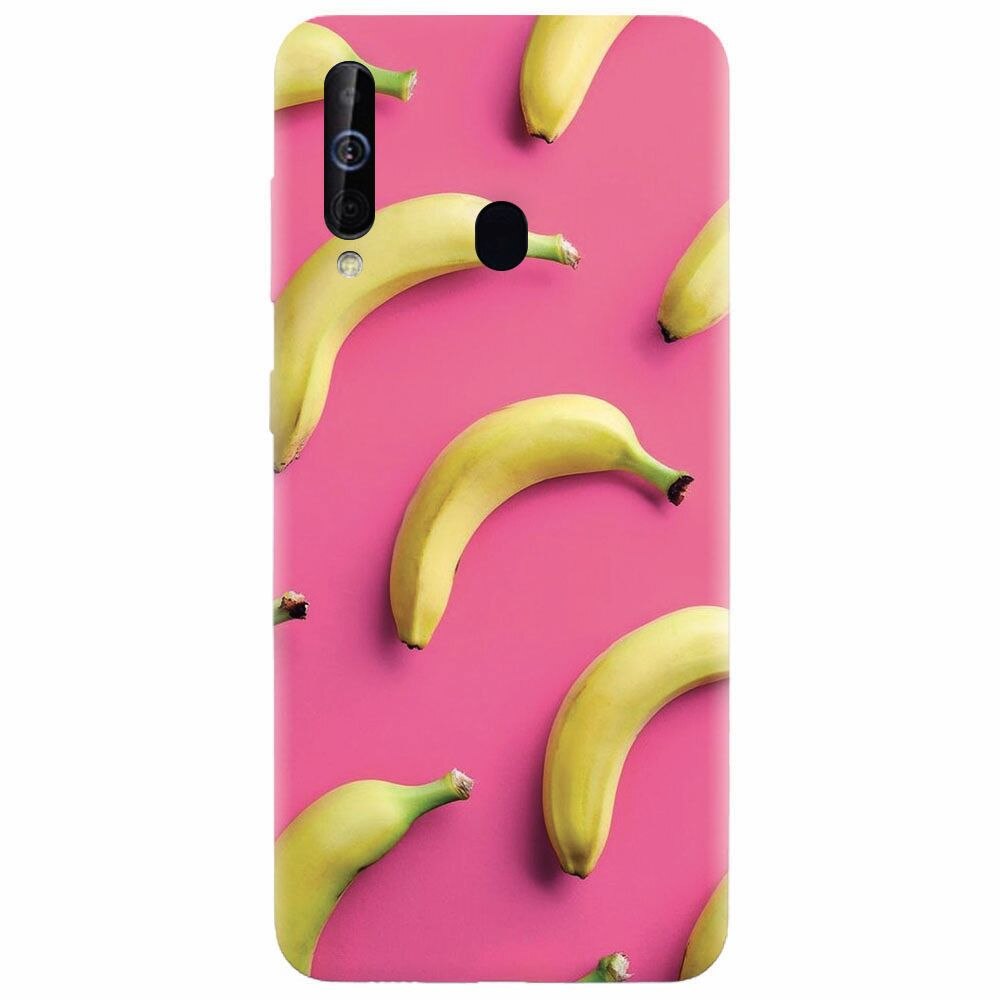 Husa silicon pentru Samsung Galaxy A60, Banana