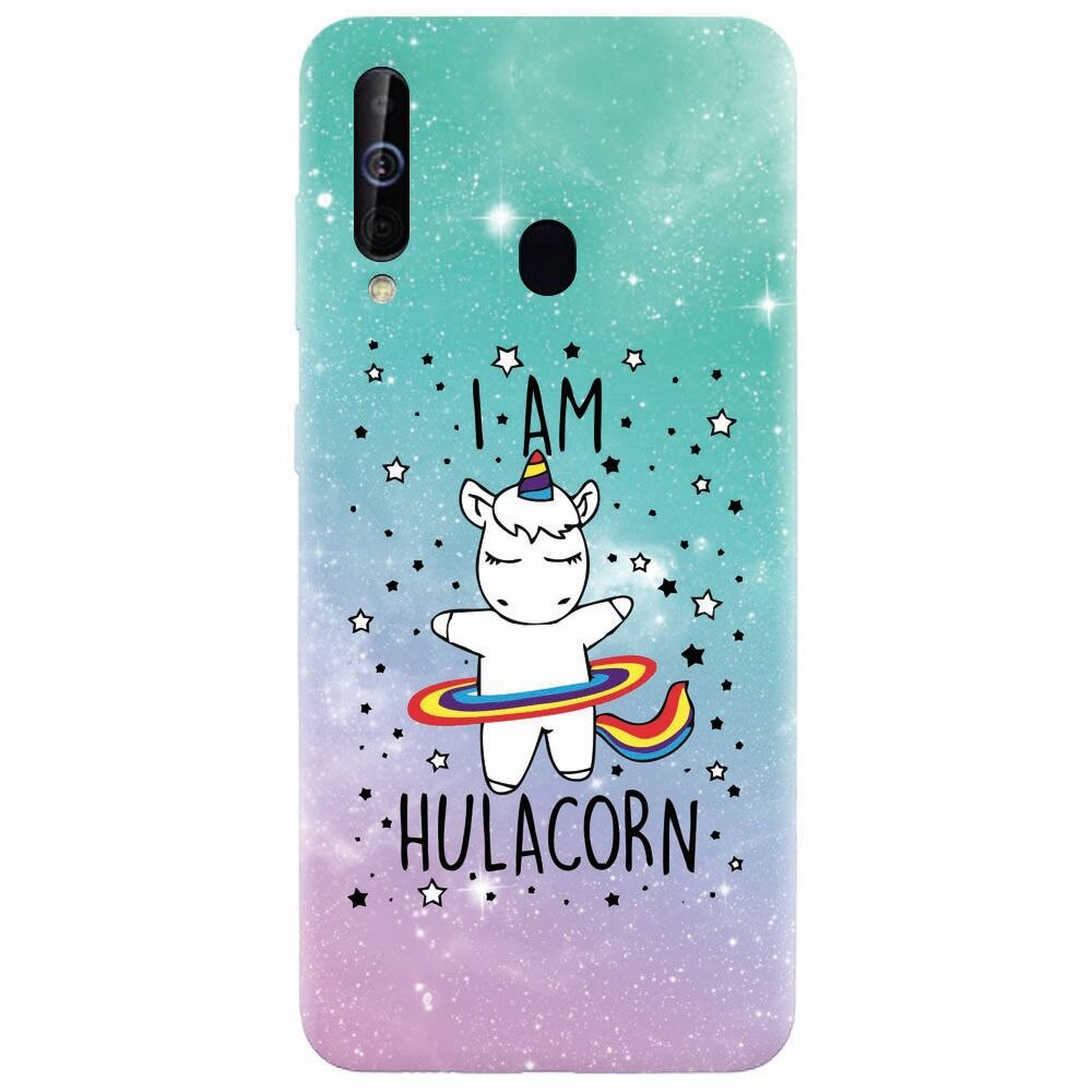 Husa silicon pentru Samsung Galaxy A60, I Am Hulacorn