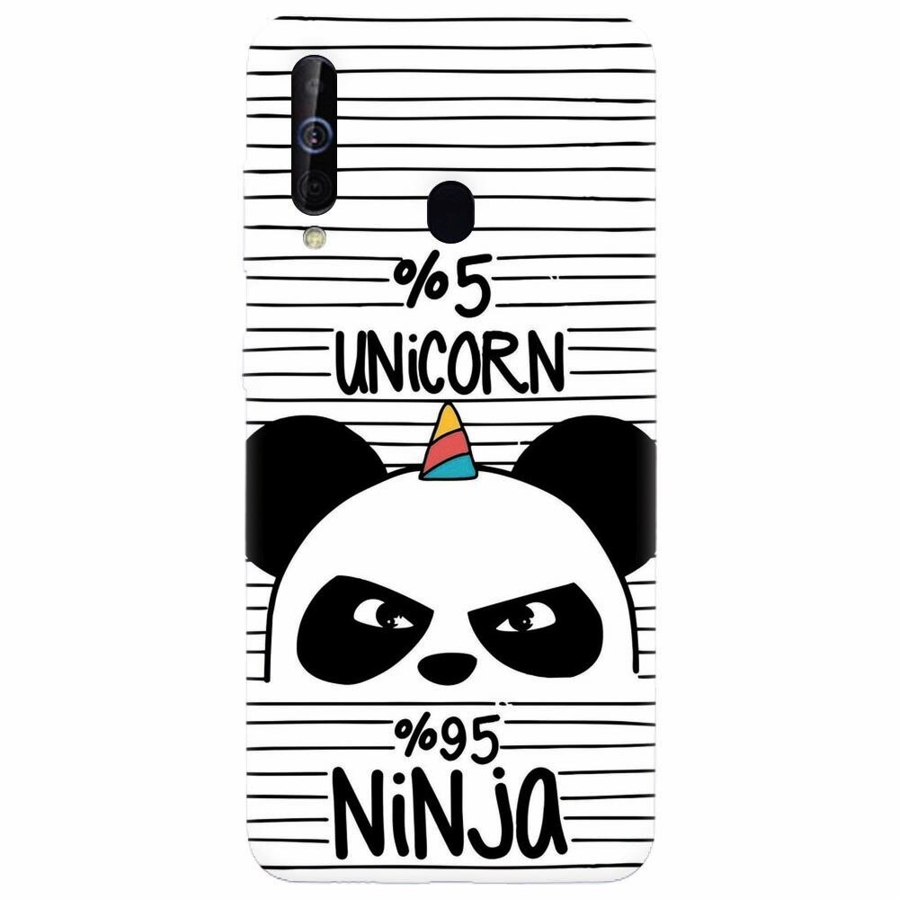 Husa silicon pentru Samsung Galaxy M30, Unicorn Ninja