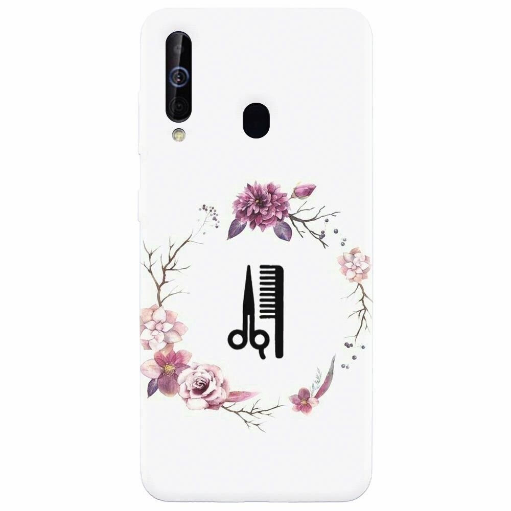 Husa silicon pentru Samsung Galaxy A60, Icon Barber