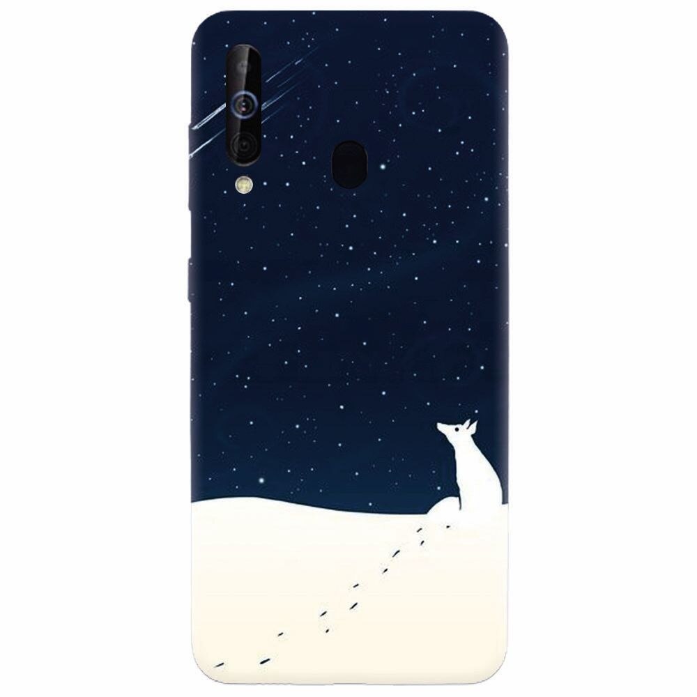 Husa silicon pentru Samsung Galaxy M30, Winter Night