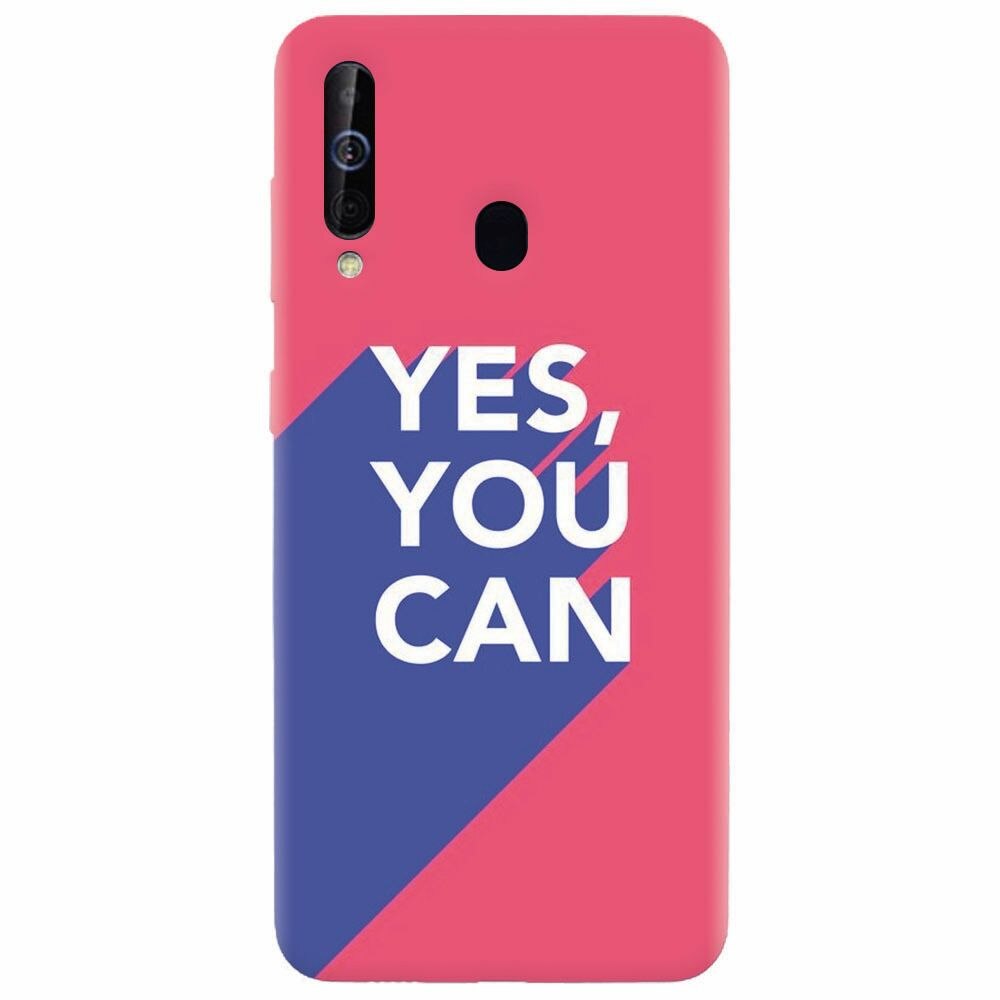Husa silicon pentru Samsung Galaxy M30, Yes You Can