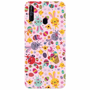 Husa silicon pentru Samsung Galaxy M30, Fun Easter Egg Husa silicon pentru Samsung Galaxy M30, Fun Easter Egg