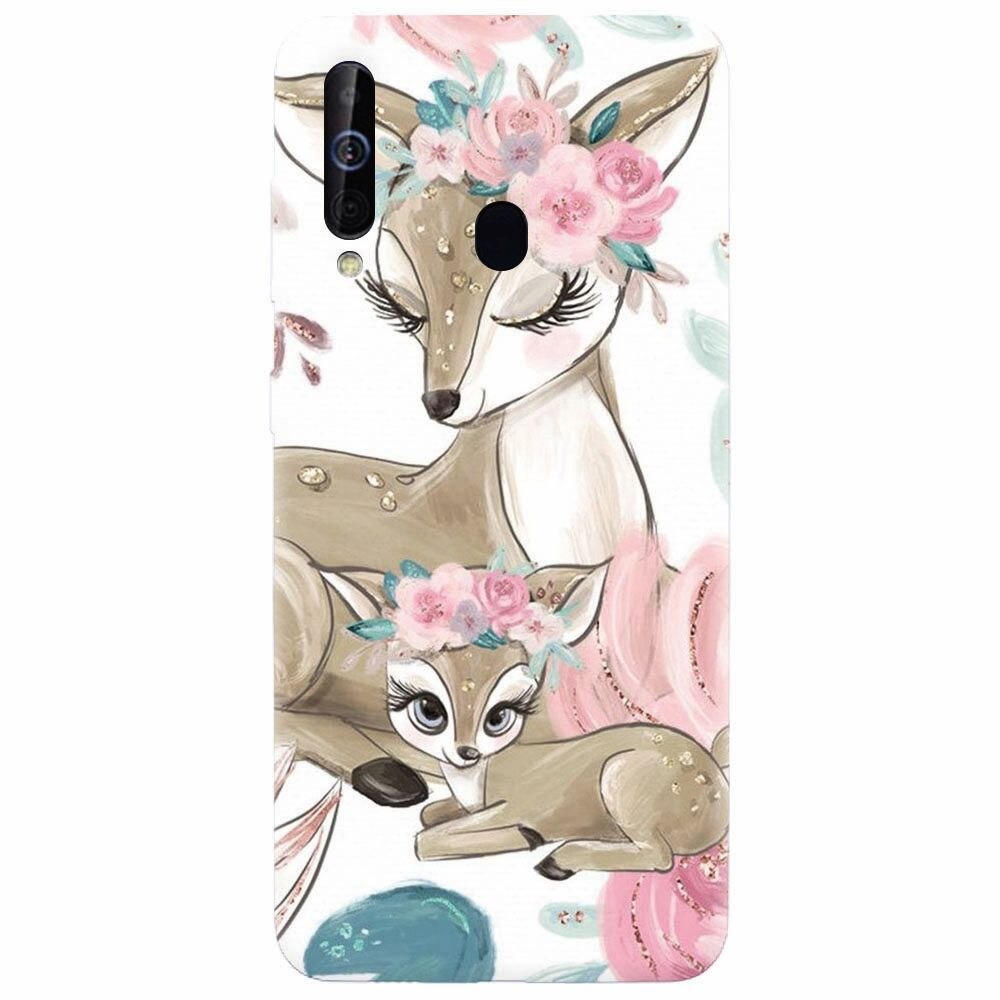 Husa silicon pentru Samsung Galaxy A60, Deers