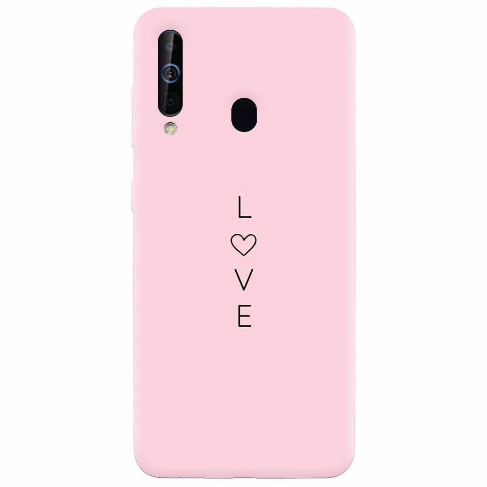 Husa silicon pentru Samsung Galaxy A60, Love