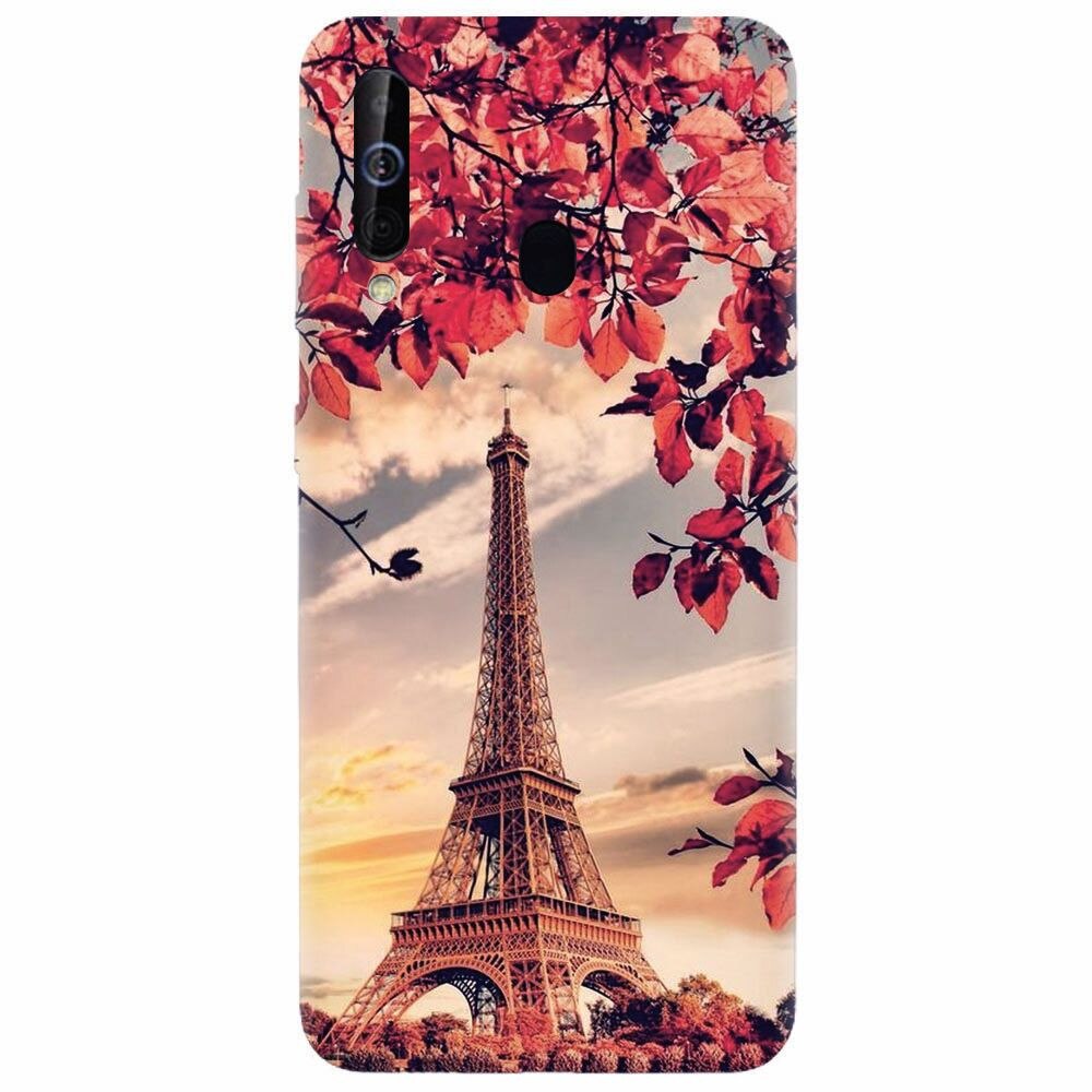 Husa silicon pentru Samsung Galaxy M30, Eifel Tower
