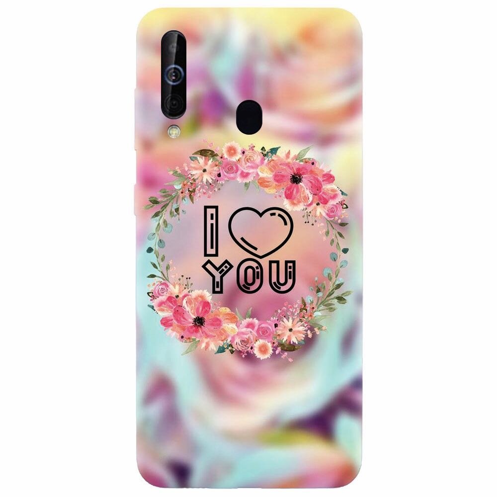 Husa silicon pentru Samsung Galaxy M30, I Love You
