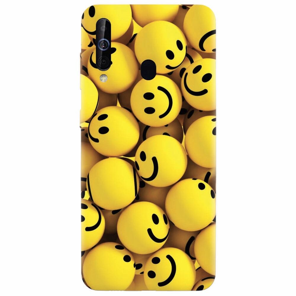 Husa silicon pentru Samsung Galaxy M30, Smiles 002