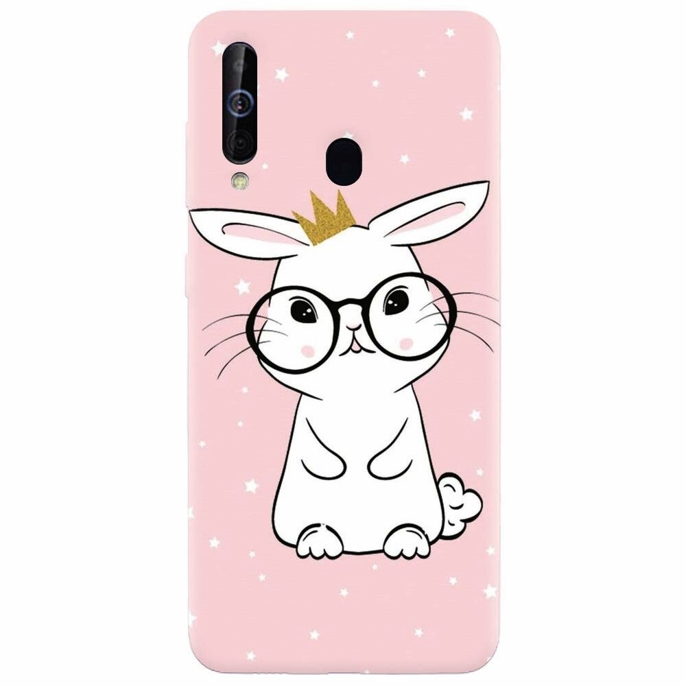 Husa silicon pentru Samsung Galaxy A60, Cute Rabbit