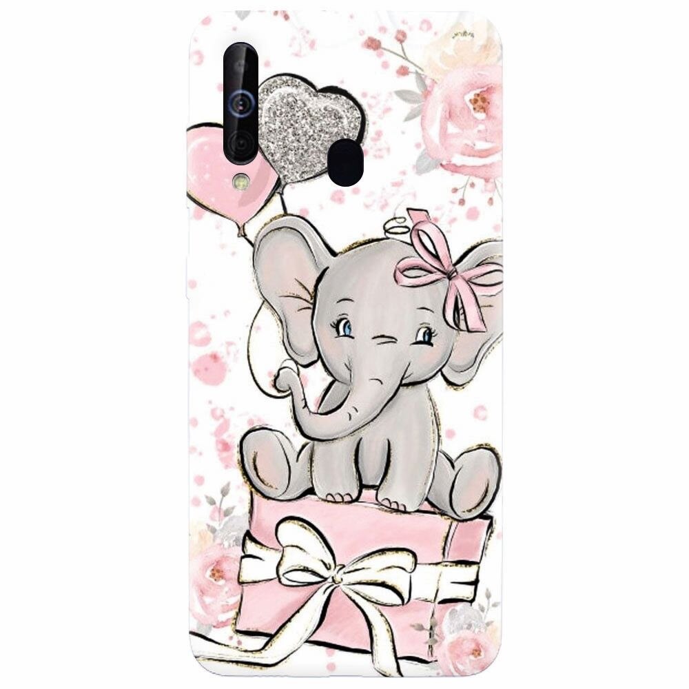Husa silicon pentru Samsung Galaxy M30, Elefant