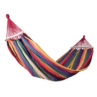 hamac action one 100 bumbac cu bara de lemn 200x80 multicolor imagen 25_2_
0