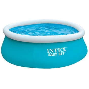 Piscina gonflabila pentru adulti de gradina , Diametru 244 cm , Pvc , ATS Piscina gonflabila pentru adulti de gradina , Diametru 244 cm , Pvc , ATS